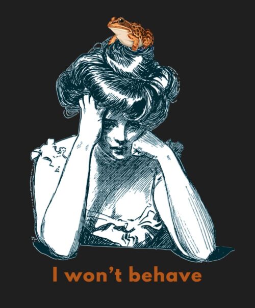 I Won't Behave Political T-Shirt for Men and Women, Unisex