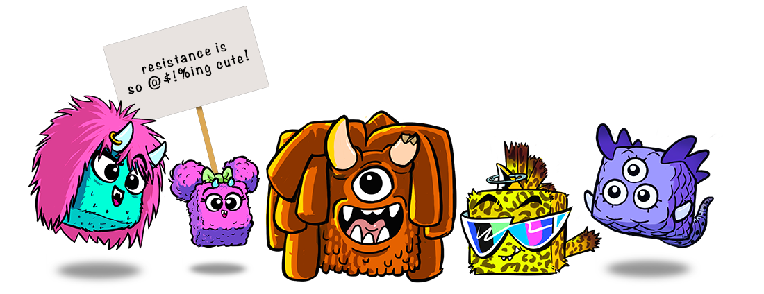 Creatures of Rebellion - Political tees and clothing