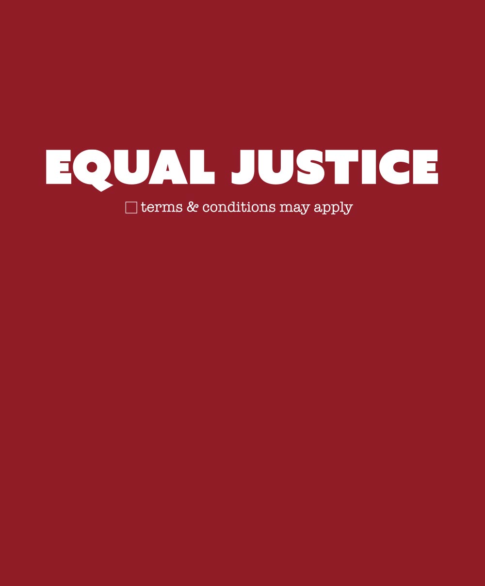 Equal Justice. See Details. | Political Jersey Tee