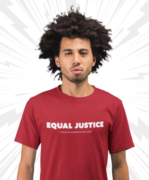 Equal Justice. Black History Month | Political Jersey Tee
