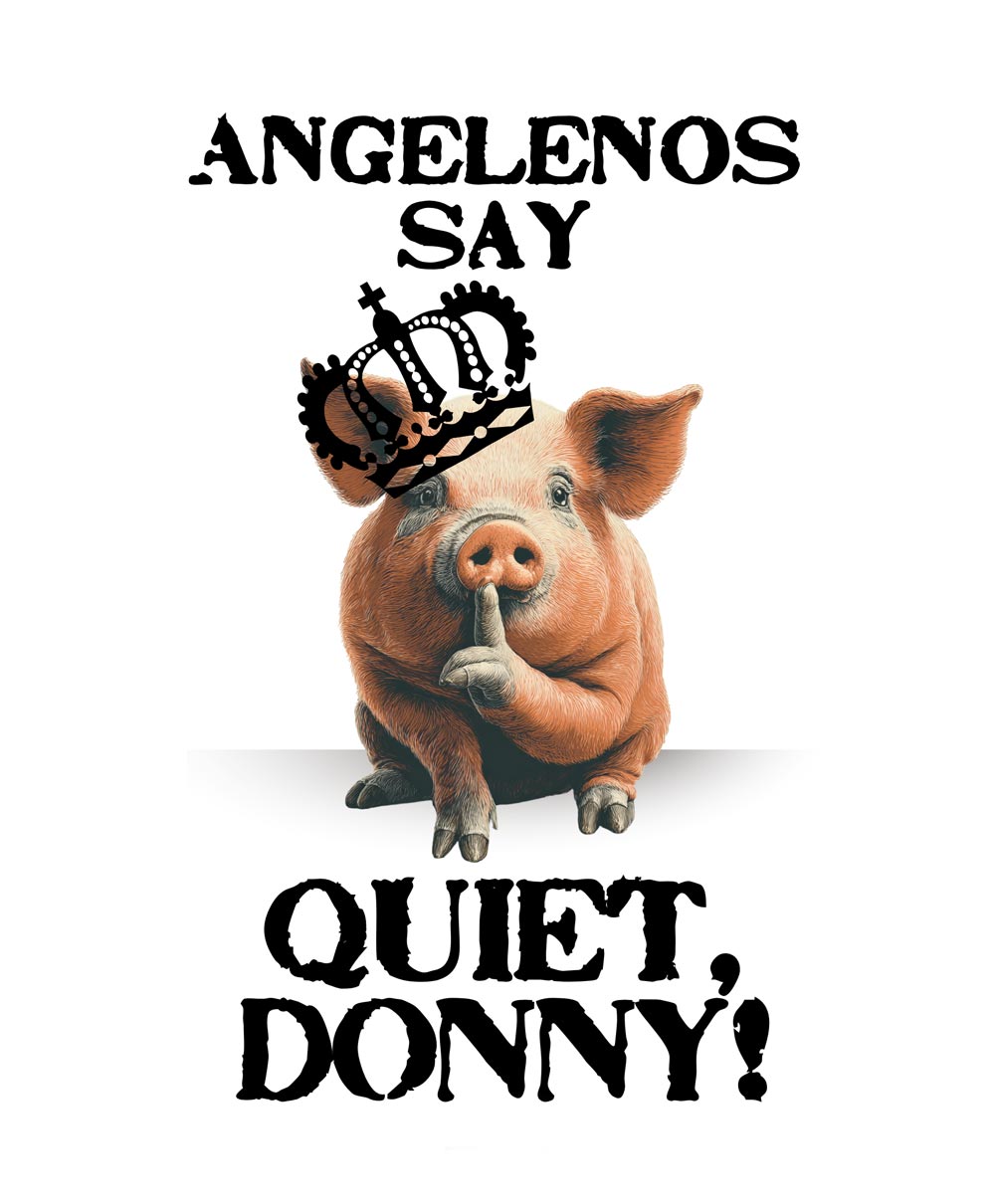 Free political protest rally posters - Angelenos of Rebellion - Los Angeles