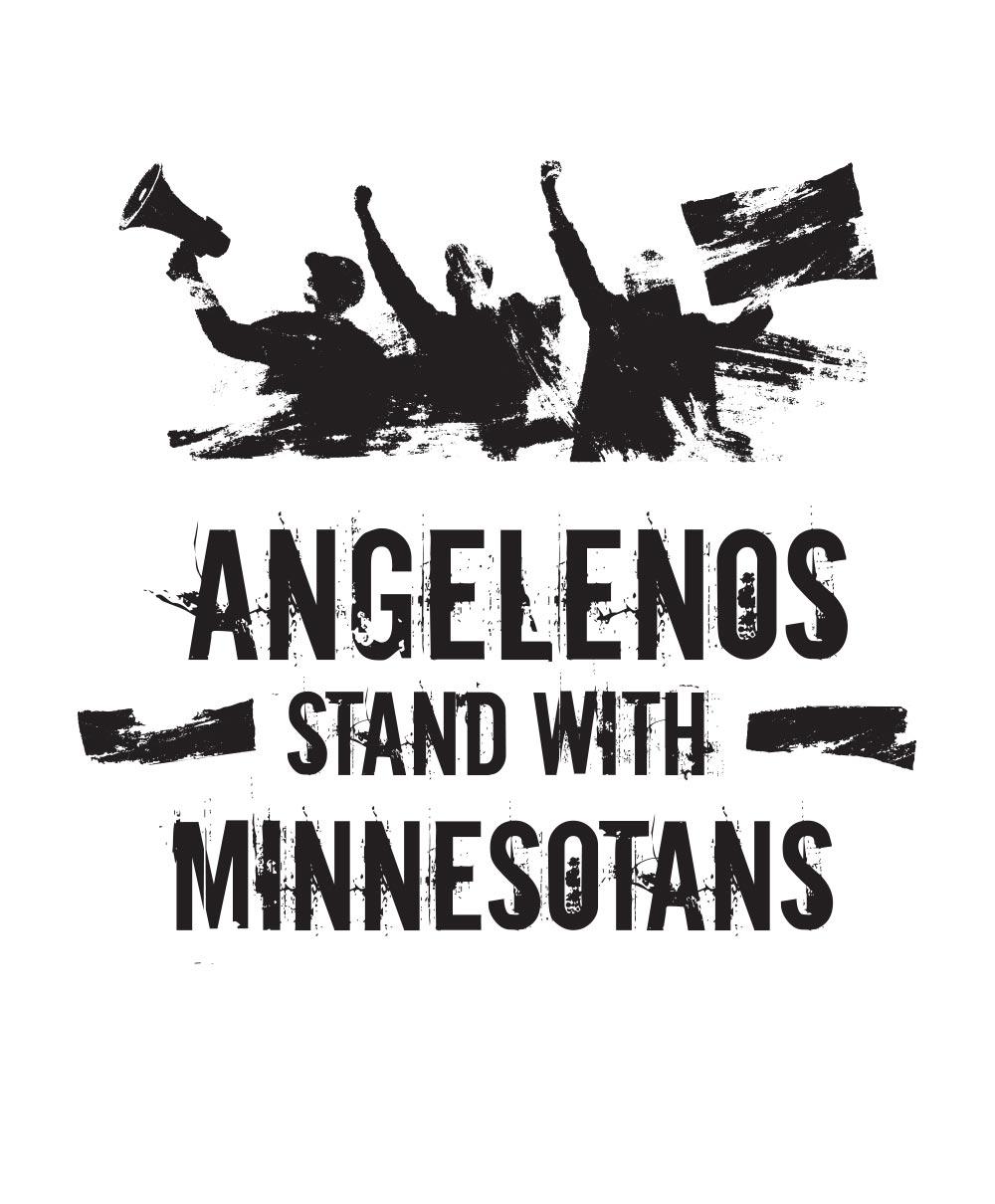 Free political protest rally posters - Angelenos of Rebellion - Los Angeles