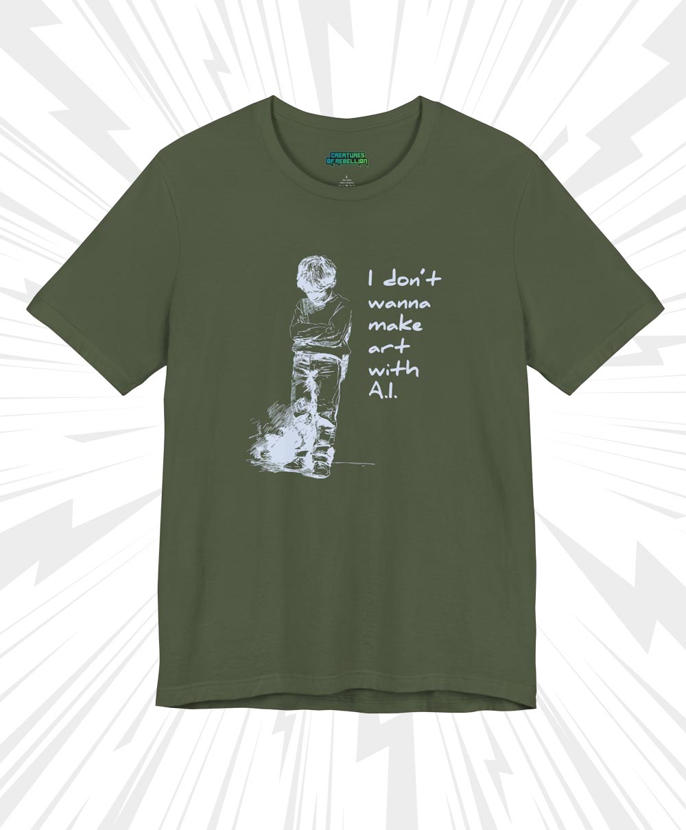 I Don't Wanna | Jersey Tee - Image 3