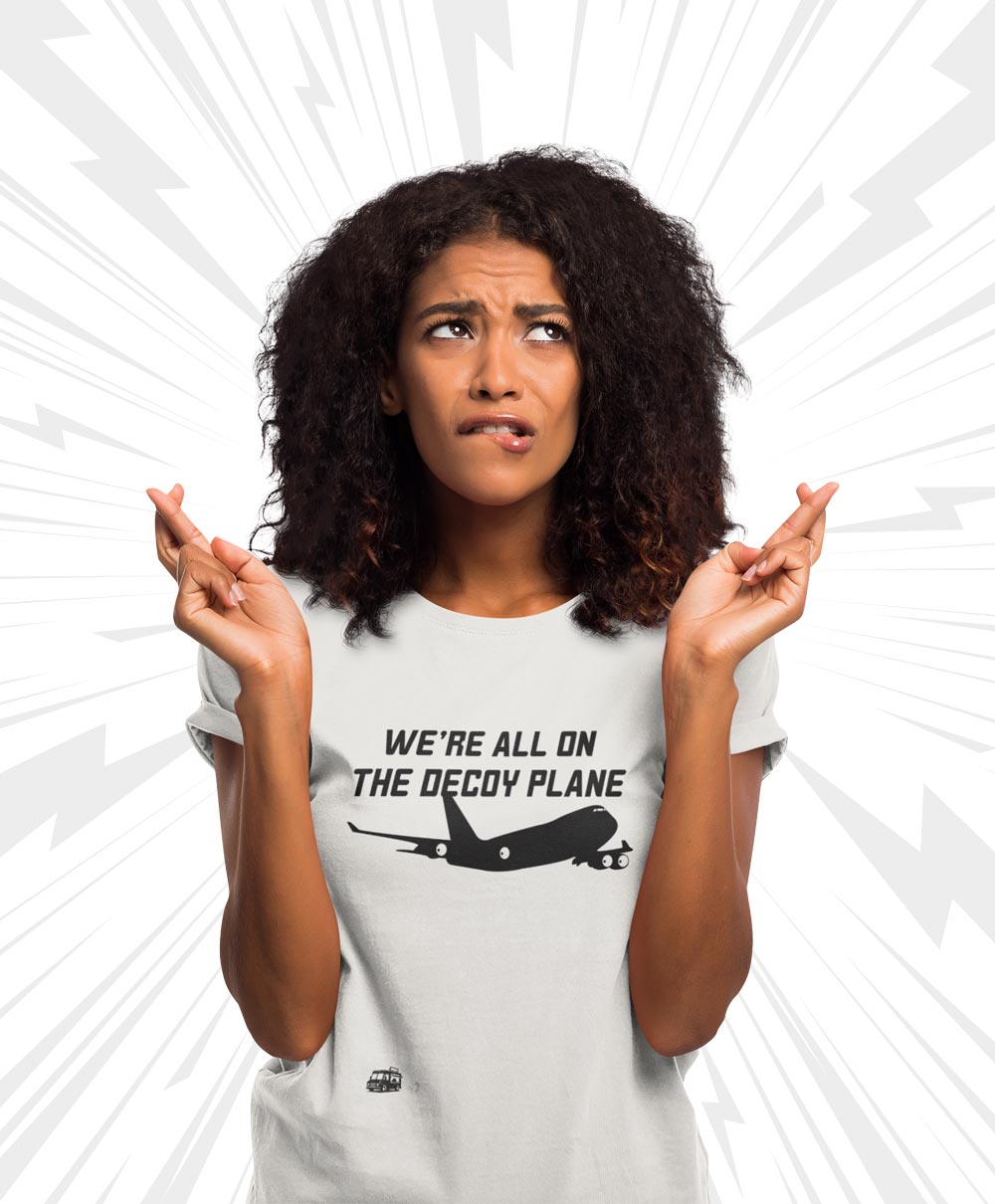 Decoy Plane | Jersey Tee - Image 8